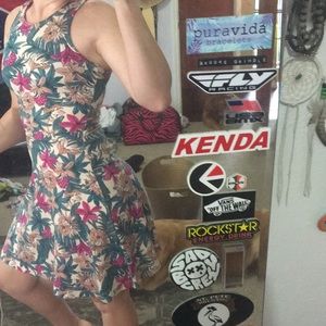 Tropical dress from h&m